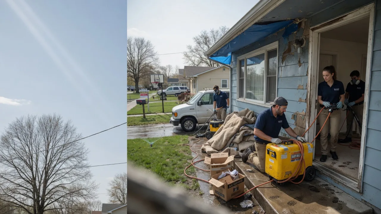 Basement Flood Cleanup in Wynot, NE near me